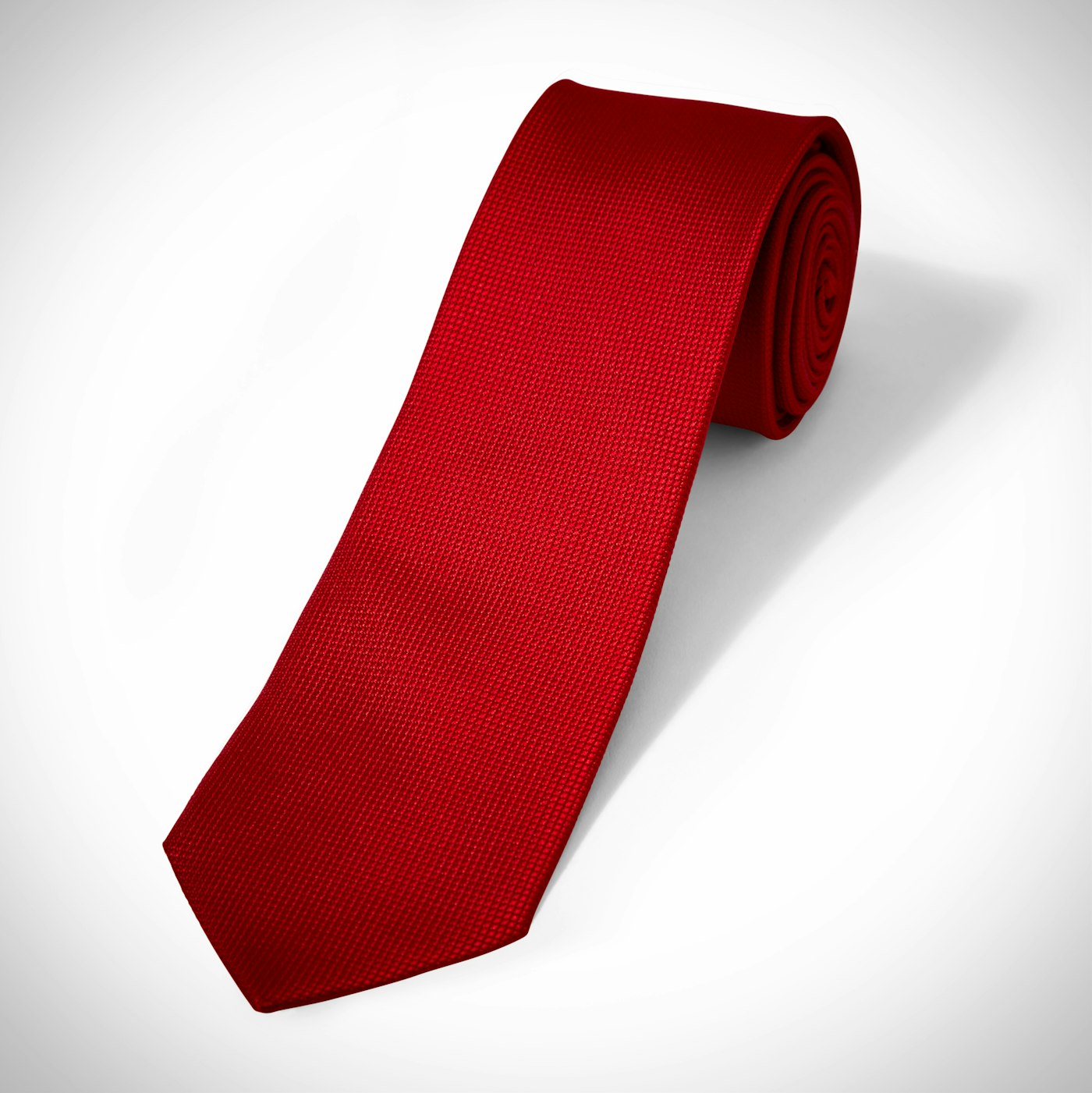 Ruby Textured Micro Square Tie